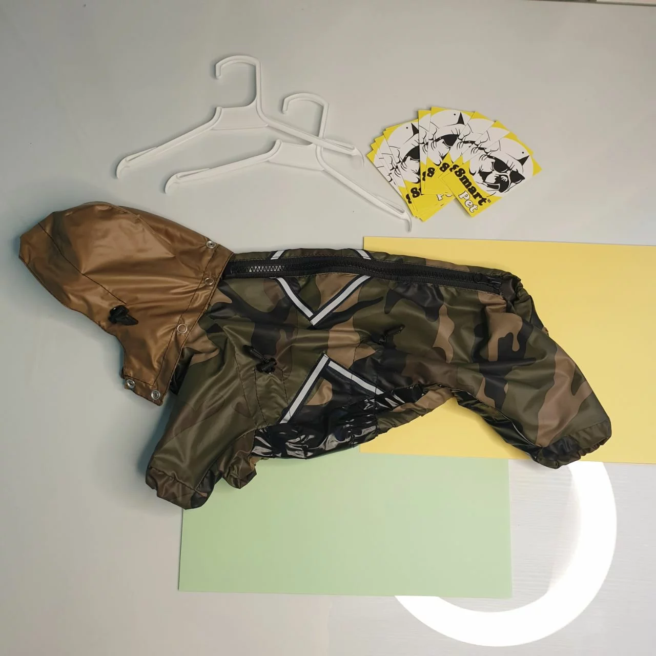 Комбінезон для собаки Military, розмір S3 для Джек Рассел, Ші-Тцу, Пекінес