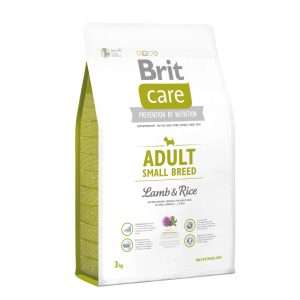 Сухий корм для дорослих собак малих порід Brit Care Adult Small Breed Lamb & Rice, 3 кг