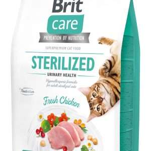 Сухий корм для стерилізованих котів Brit Care Cat GF Sterilized Urinary Health, 2 кг