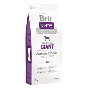 Сухий корм для собак гігантських порід Brit Care GF Giant Salmon & Potato, 12 кг