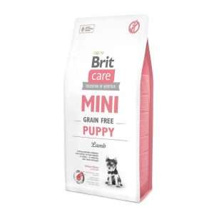 Сухий корм для цуценят мініатюрних порід Brit Care GF Mini Puppy Lamb, 2 кг