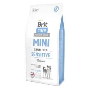 Сухий корм для собак мініатюрних порід з чутливим травленням Brit Care GF Mini Sensitive 7 кг