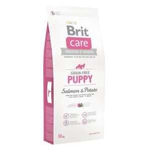 Сухий корм для цуценят всіх порід Brit Care GF Puppy Salmon & Potato, 12 кг