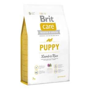 Сухий корм для цуценят всіх порід Brit Care Puppy Lamb & Rice, 3 кг
