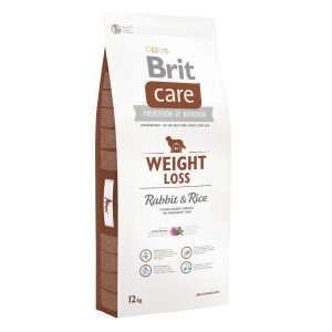 Сухий корм для собак із зайвою вагою Brit Care Weight Loss Rabbit & Rice, 12 кг