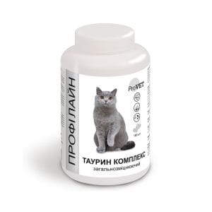ПРОФІЛАЙН для котів ТАУРИН КОМПЛЕКС 180 таблеток