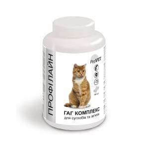 ПРОФІЛАЙН для котів ГАГ КОМПЛЕКС для суглобів та зв'язок 180 табл