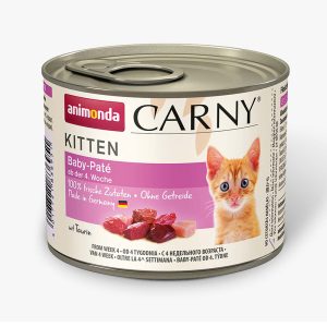 Вологий корм для кошенят Animonda Carny Kitten Baby Paté, 200 г