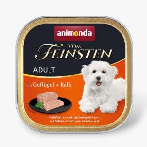 Вологий корм для собак Animonda Vom Feinsten Adult with Poultry + Veal, 150 г