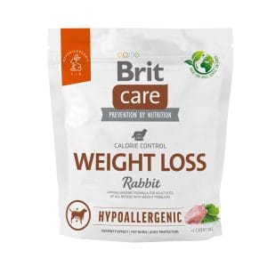 Корм для собак із зайвою вагою Brit Care Dog Hypoallergenic Weight Loss гіпоалергенний з кроликом, 1 кг