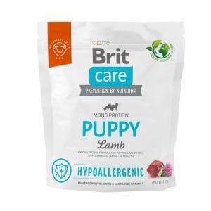 Корм для цуценят Brit Care Dog Hypoallergenic Puppy гіпоалергенний з ягням, 1 кг