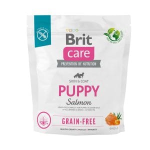 Корм для цуценят Brit Care Dog Grain-free Puppy беззерновий з лососем, 1 кг