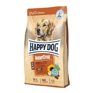 Сухий корм Happy Dog Naturcroq Rind & Reis для дорослих собак всіх порід з яловичиною та рисом 4 кг