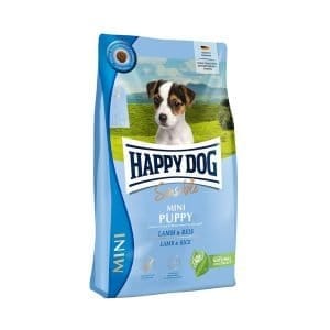 Сухий корм Happy Dog Sensible  Mini Puppy для цуценят дрібних порід з бараниною та рисом 800 г