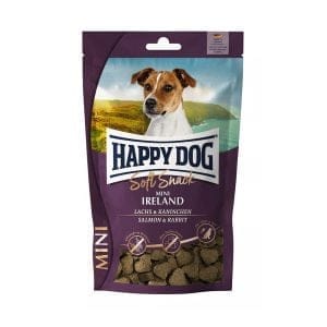 М'які ласощі Happy Dog Soft Snack Mini Ireland для собак дрібних порід зі смаком лосося та кролика 100 г