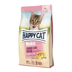 Сухий корм Happy Cat Minkas Junior Care Geflugell для кошенят віком від 4 - 12 міс. з птицею