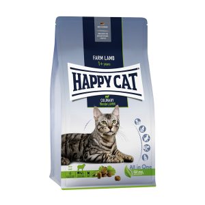 Сухий корм Happy Cat Culinary Weide Lamm для дорослих котів зі смаком ягняти
