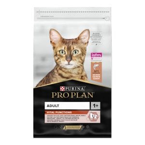 Сухий корм PRO PLAN Adult 1+ Vital Functions для дорослих котів з лососем 10 кг