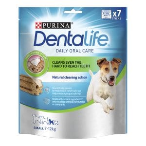 Ласощі DENTALIFE Small для дорослих собак дрібних порід для здоров'я зубів і ясен 115 г