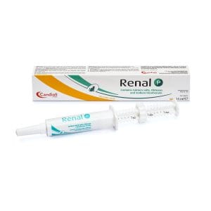 Препарат для регулювання фосфатемії для собак та котів Candioli Ренал Р 15мл паста
