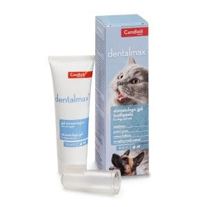 Зубний гель для собак та котів Candioli ДенталМакс гель 50мл + щітка