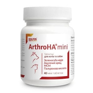 Артро ГК міні (1т/5кг), 40 таблеток для собак та котів