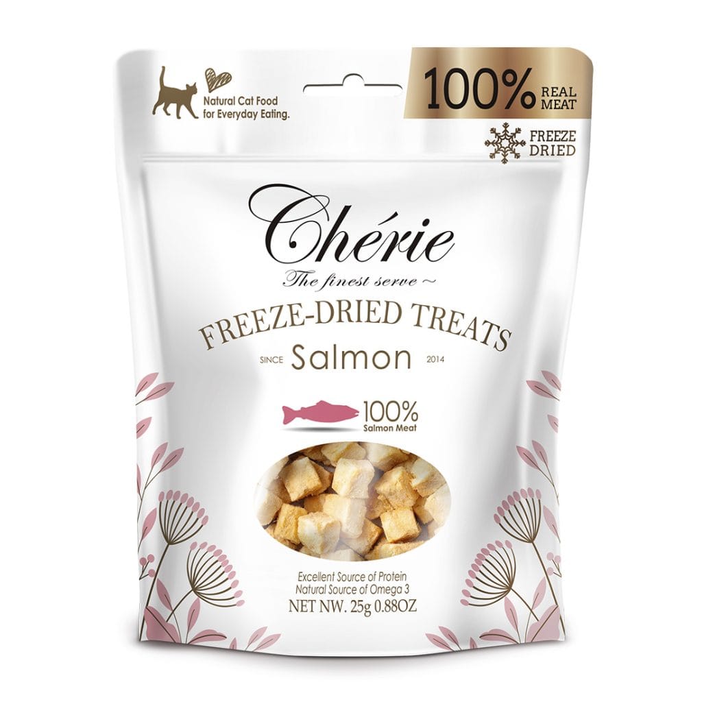 Ласощі для котів Cherie Freeze Dired з лосося, 30 г