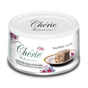 Вологий корм для кошенят Cherie Complete & Balanced: Мус з тунця, 80г