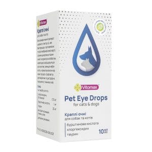 Краплі очні Vitomax для котів та собак (10 мл)
