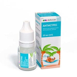 Краплі заспокійливі для собак і котів Антистрес БіоТестЛаб (BioTestLab), 10мл